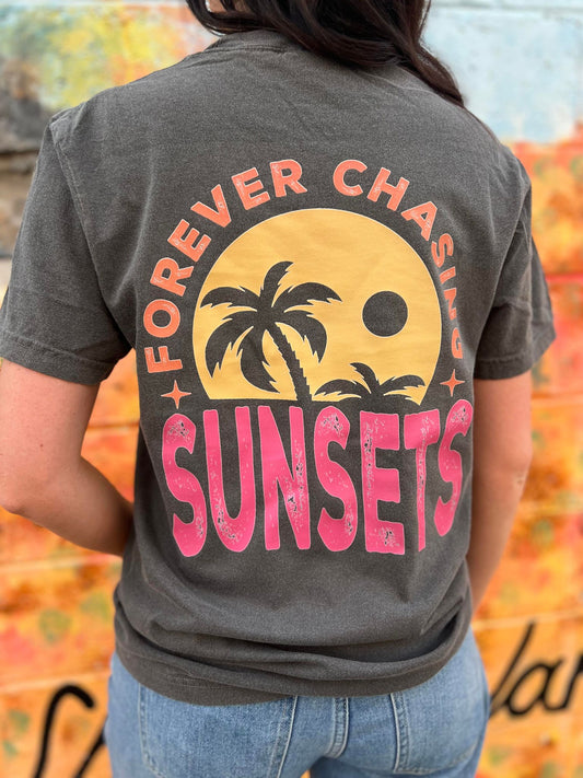 Forever Chasing Sunsets Tee