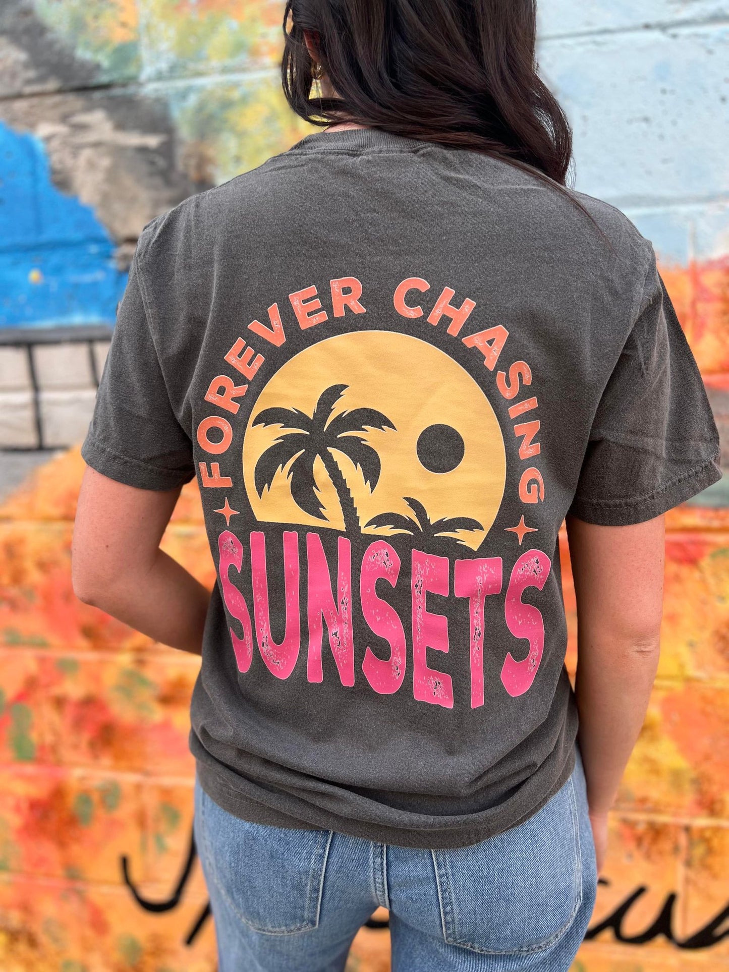 Forever Chasing Sunsets Tee