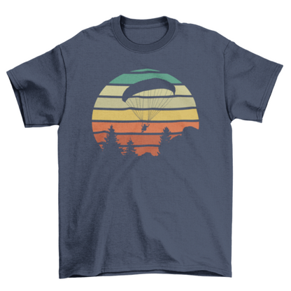 Paragliding sunset t-shirt